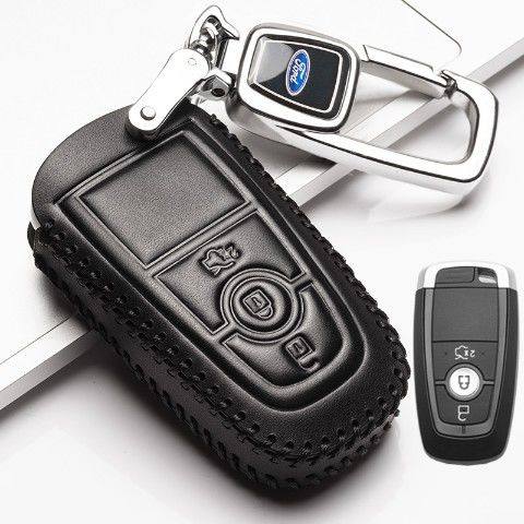 福睿斯真皮折叠高档钥匙包