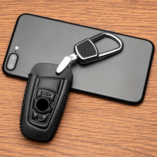 宝马进口真皮旅行钥匙包