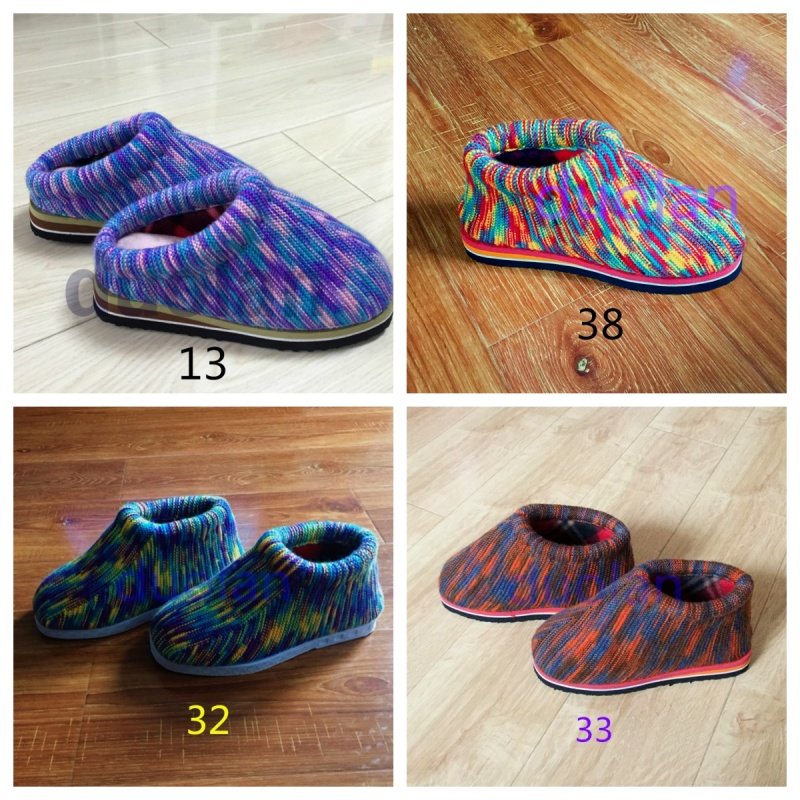 腈纶毛线中细段染打鞋中细线花线棉鞋线材彩色花毛线手工编织