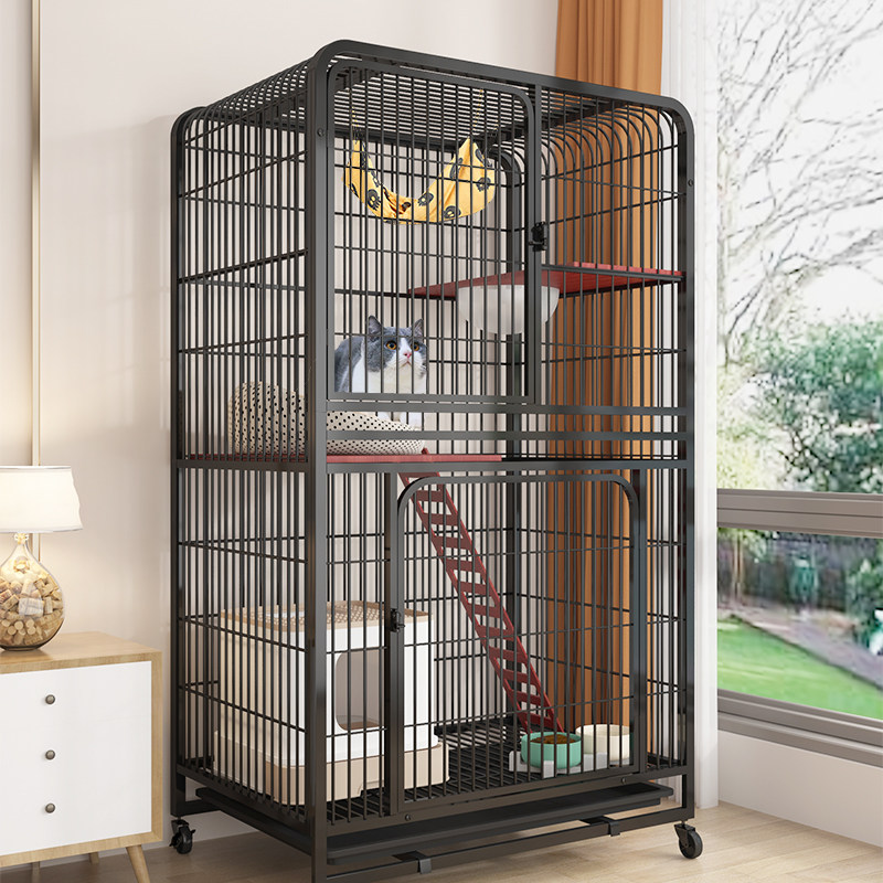 猫笼子家用室内超大自由空间猫咪别墅二层三层带厕所一体猫舍猫窝,宠物/宠物食品及用品,猫笼子/猫别墅,淘宝优惠券,粉丝福利购,淘宝优惠卷