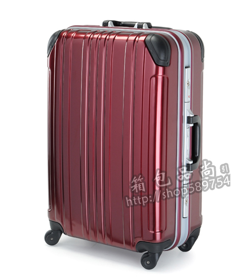 26寸深灰色时尚风出国托运箱