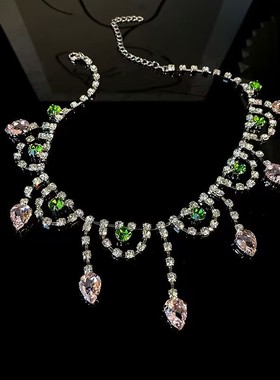 奢华高级感项链轻奢气质吊坠