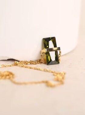 轻奢气质项链奢华高级感锁骨链