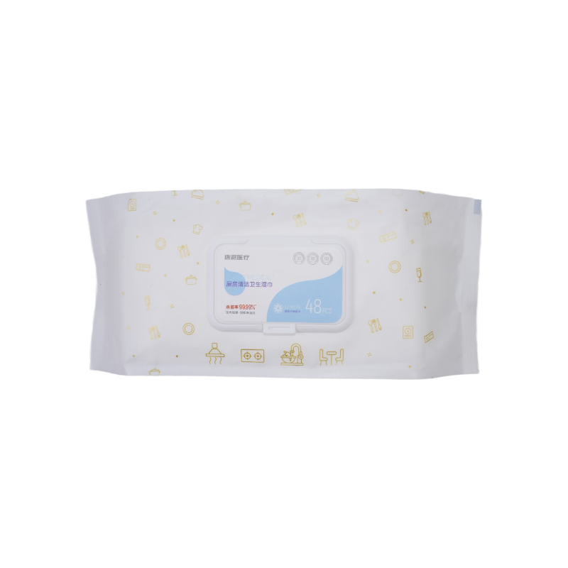 唐派医疗 厨房清洁卫生湿巾 48片/包,洗护清洁剂/卫生巾/纸/香薰,厨房湿巾,淘宝优惠券,粉丝福利购,淘宝优惠卷