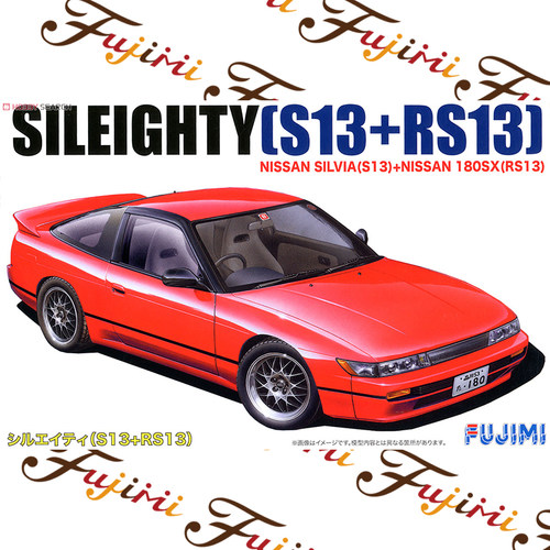 富士美拼装模型 1/24 尼桑 New Sileighty S13 RPS13 04639