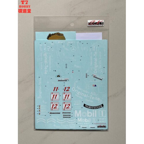 SK Decals水贴 1/24 Mercedes Benz CLK GTR FIA GT 1998 SK24139
