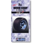 富士美 1/24 轮圈轮胎 模型 14寸 Work Equip 19313