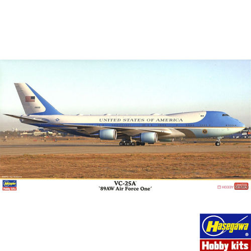 长谷川 1/200 波音VC-25A `89AW 空军一号 要员专机 10866
