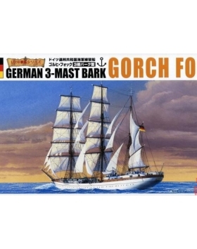 青岛社 1/350 古帆船拼装模型 Goruhi Fock三桅帆船 04428