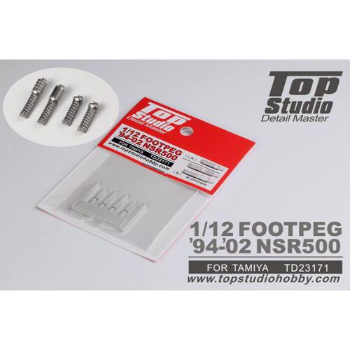 TopStudio 模型改造件 1/12 Honda NSR500 94'-02' 脚踏 TD23171