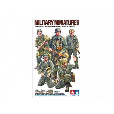 田宫塑料拼装兵人模型  1/35 步兵装备(二战后） 35382