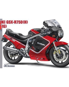 长谷川 1/12 拼装摩托模型 Suzuki GSX-R750 (H) (GR71G) 21725