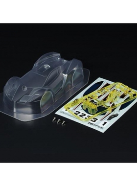 TAMIYA田宫 原装四驱车零件 Festa Jaune L透明软壳套装 95614