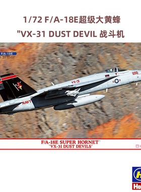 长谷川 1/72 F/A-18E 超级大黄蜂 战斗机 VX-31 02424