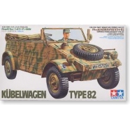 田宫拼装战车模型 1/35 德军82型桶车欧洲版 35213
