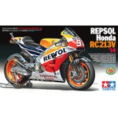 田宫拼装摩托车模型1/12 本田RC213V 2014 摩托车赛车 14130