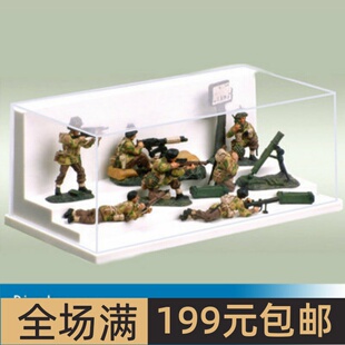 小号手Mastertools 232X120X86mm 舞台底座透明展示盒 09810