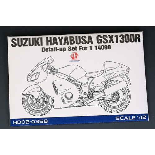 HobbyDesign 模型蚀刻片 1/12 Suzuki 凖 GSX 1300R HD02-0358
