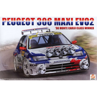 标致306 BX24026 EVO2‘98 蒙特卡洛拉力 Maxi BEEMAX