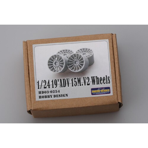 HobbyDesign 1/24 树脂轮圈模型 19寸 15M.V2 HD03-0254