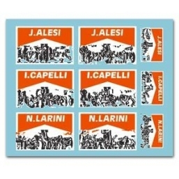 MSM 水贴 1/20 法拉利 F92A 赞助商水贴 MSMD152