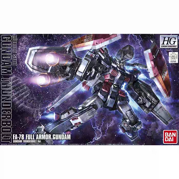 特价 万代 HG 1/144 全装备 全装甲高达 雷霆宙域 拼装模型