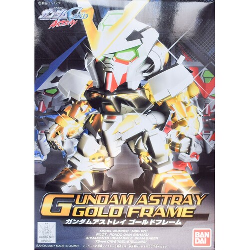 特价 万代模型 SD高达 BB 299 Astray Goldframe 金色异端 迷茫