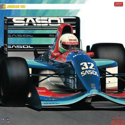 长谷川1/24 F1拼装车模 Jordan 192 20728