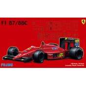 富士美 1/20 F1 拼装车模 法拉利 Ferrari F1-87/88C 09198图片