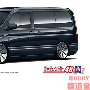 青岛社 1/24 拼装车模 Honda D.A.D RF3 Step Wagon `01 06670