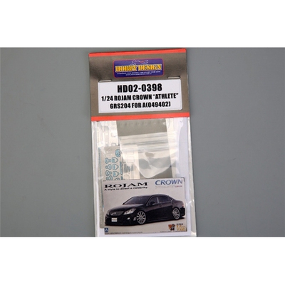 HobbyDesign 模型蚀刻片 1/24 Rojam Crown Athlete HD02-0398