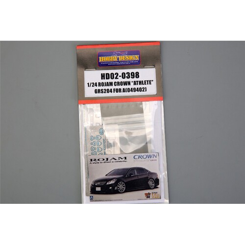 HobbyDesign 模型蚀刻片 1/24 Rojam Crown Athlete HD02-0398