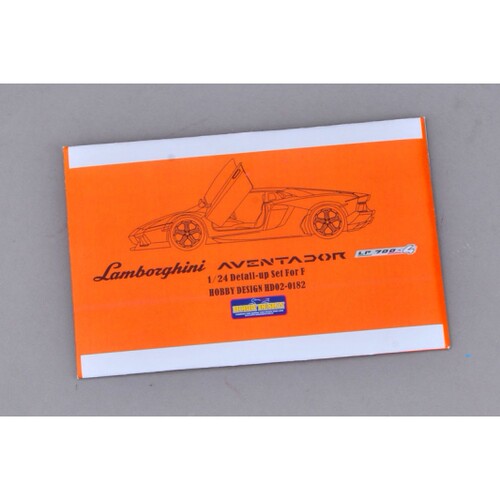 HobbyDesign蚀刻片-1/24 Lamborghini LP700 配F  HD02-0182