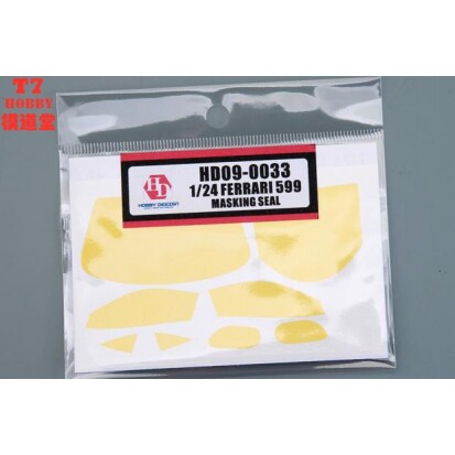 HobbyDesign 预切遮盖纸 1/24 Ferrari??599 配富士美 HD09-0033