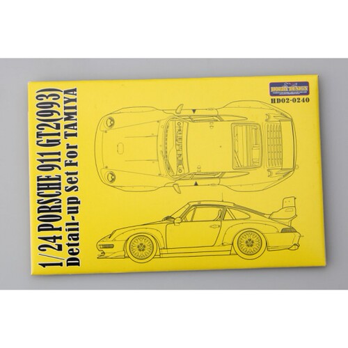 HobbyDesign 蚀刻片 1/24 保X捷 911 GT2 (993)配T HD02-0240