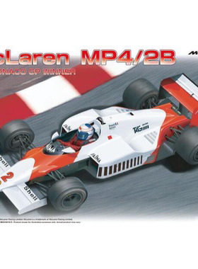 BEEMAX 1/20 F1拼装车模 McLaren MP4/2B '85 Monaco GP BX20001