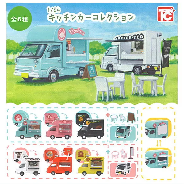 扭蛋盒蛋TOYSCABIN1/64迷你