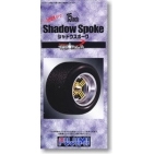富士美 1/24 Shadow Spoke 15寸轮圈连轮胎模型 19303