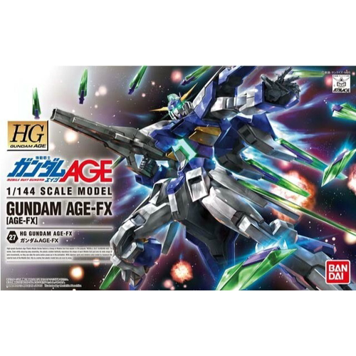特价万代拼装模型HG 1/144 AGE 27 高达AGE-FX终形态