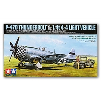 田宫1/48P-47D水滴形舱盖战斗