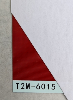 T2M 水贴  斜纹锯齿状碳纤维（红色） 6015