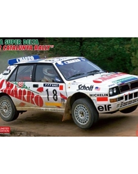 长谷川 1/24 拼装车模 Lancia Super Delta 1992 Catalunya 20601