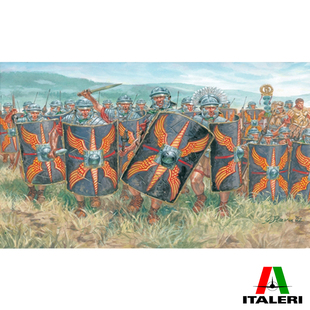 伊达雷利 1/72 罗马步兵 塞萨尔战争  兵人模型 6047