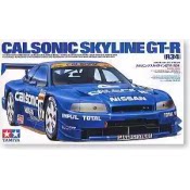 现货田宫拼装汽车模型 1/24 日产CALSONIC SKYLINE GT-R 24219