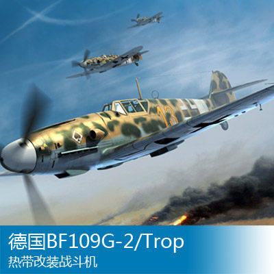 小号手 1/32 BF109G-2/Trop热带改装战斗机 02295