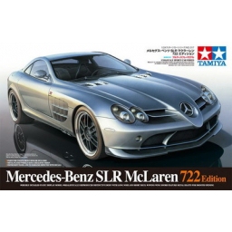 特价田宫拼装汽车模型 1/24 奔驰SLR迈凯轮722 跑车轿车赛车24317