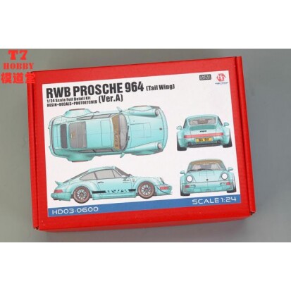 HobbyDesign树脂车模1/24RWB Porsche 964 Tail Wing A HD03-0600