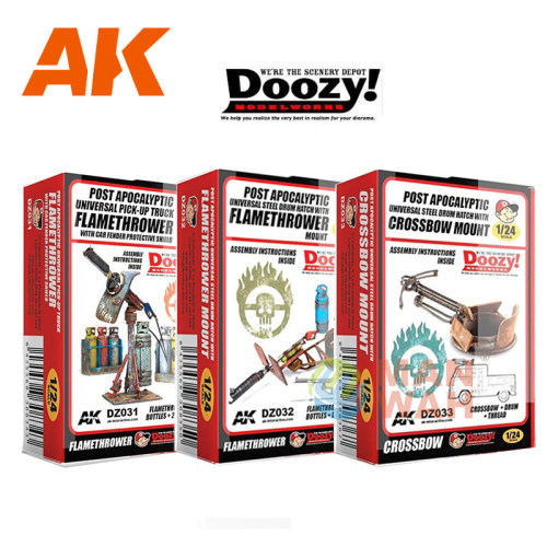 西班牙AK 树脂模型套件 Doozy系列 1/24 DZ025~038
