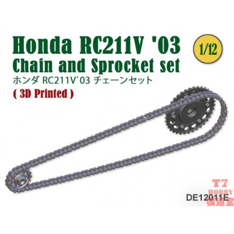 FAT FROG 1/12 Honda RC211V '03  链条模型分离版 配田 DE12011E