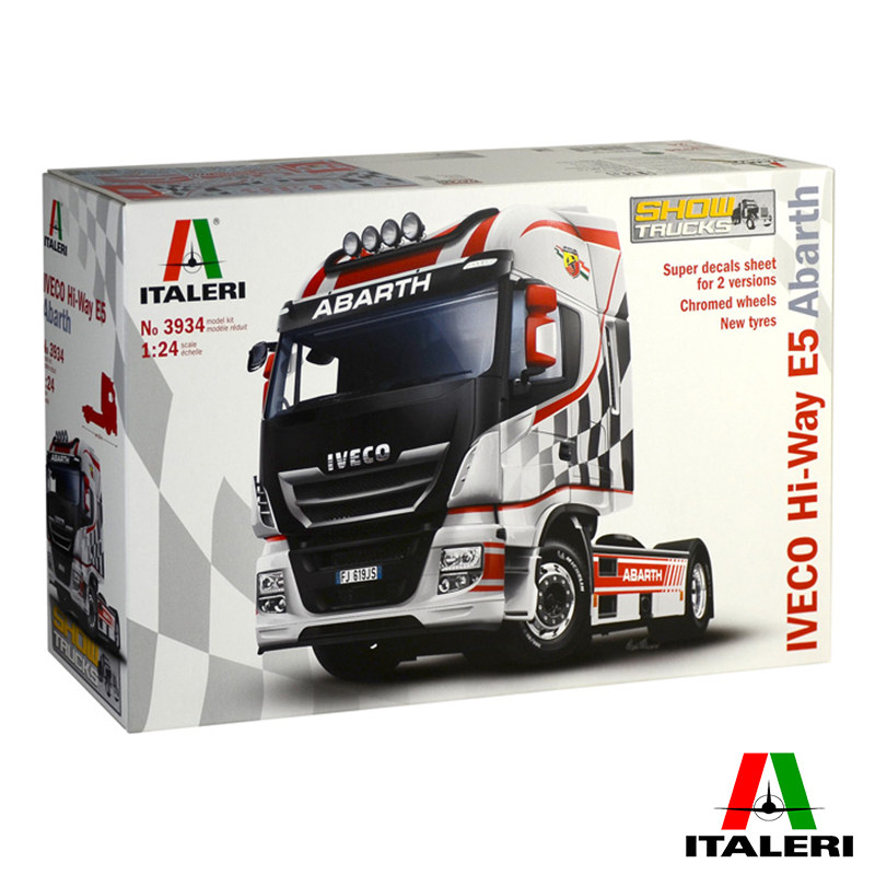 伊达雷利 1/24 IVECO HI-WAY E.5 "ABARTH" 牵引卡车头 3934